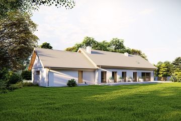  Projekt domu Caravela 3 W (SKA1121) - projekt domu parterowego - Zdjęcie 3