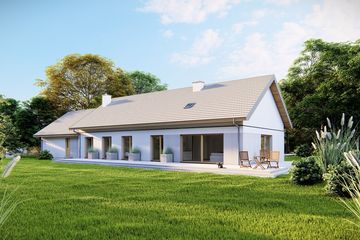  Projekt domu Caravela 3 W (SKA1121) - projekt domu parterowego - Zdjęcie 4