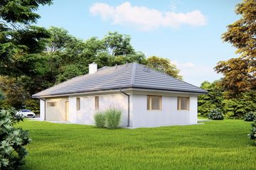  Projekt domu Jukatan 2 (SKA1123) - projekt domu parterowego - Zdjęcie 4