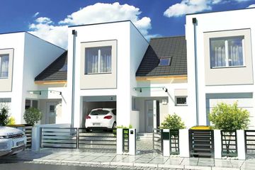  Projekt domu Andrzej dwurodzinny (jednorodzinny dwulokalowy) (WRR1129) - projekt domu parterowego z poddaszem - Zdjęcie 1