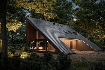  Projekt domu HomeKoncept 92 (KRX1160) - projekt domu parterowego z poddaszem - Zdjęcie 10