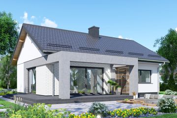  Projekt domu APS 285 w2 (LUA1532) - projekt domu parterowego - Zdjęcie 5