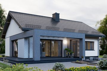  Projekt domu APS 285 w2 (LUA1532) - projekt domu parterowego - Zdjęcie 4