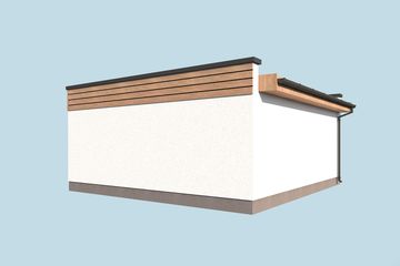  Projekt budynku gospodarczego G346 budynek gospodarczy (SLN2772) - projekt budynku parterowego - Zdjęcie 3