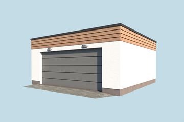  Projekt budynku gospodarczego G346 budynek gospodarczy (SLN2772) - projekt budynku parterowego - Zdjęcie 4