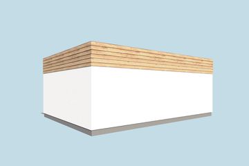  Projekt budynku gospodarczego G296A budynek gospodarczy (SLN2780) - projekt budynku parterowego - Zdjęcie 3