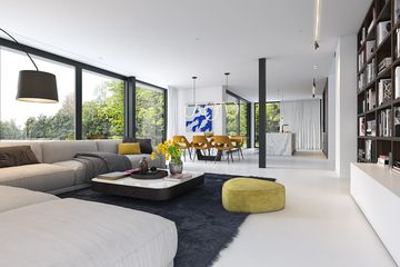  Projekt domu Modern 2 (WAW1150) - projekt domu z pełnym piętrem - Zdjęcie 4