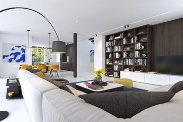  Projekt domu Modern 2 (WAW1150) - projekt domu z pełnym piętrem - Zdjęcie 5