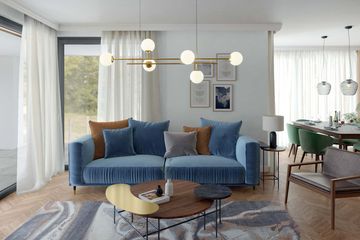  Projekt domu Willa sosnowa z garażem 2-st. [A1] (WRF2326) - projekt domu z pełnym piętrem - Zdjęcie 5