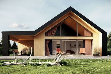  Projekt domu uA239 (WCB1319) - projekt domu parterowego - Zdjęcie 1