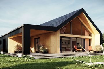  Projekt domu uA239 (WCB1319) - projekt domu parterowego - Zdjęcie 2