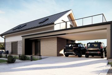  Projekt domu uA226 (WCB1316) - projekt domu parterowego z poddaszem - Zdjęcie 3