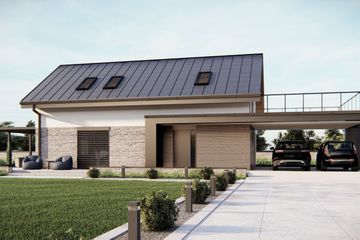  Projekt domu uA226 (WCB1316) - projekt domu parterowego z poddaszem - Zdjęcie 4