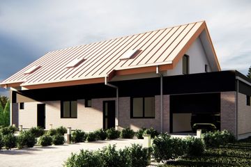  Projekt domu uA215 (WCB1314) - projekt domu parterowego z poddaszem - Zdjęcie 4