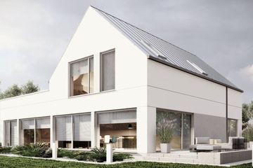  Projekt domu uA263 (WCB1321) - projekt domu parterowego z poddaszem - Zdjęcie 5