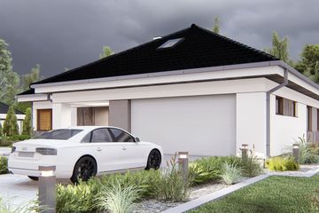  Projekt domu uA258 (WCB1322) - projekt domu parterowego - Zdjęcie 4