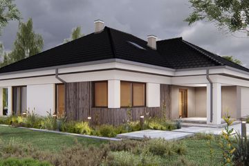  Projekt domu uA258 (WCB1322) - projekt domu parterowego - Zdjęcie 5