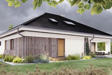  Projekt domu uA258 (WCB1322) - projekt domu parterowego - Zdjęcie 6