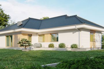  Projekt domu uA227 (WCB1323) - projekt domu parterowego - Zdjęcie 3