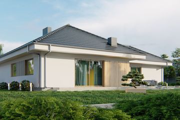  Projekt domu uA227 (WCB1323) - projekt domu parterowego - Zdjęcie 5