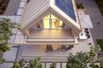  Projekt domu Malutki 8 (BSA2307) - projekt domu parterowego z poddaszem - Zdjęcie 3