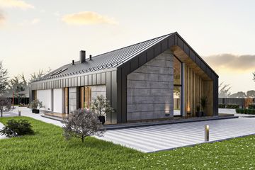  Projekt domu PióroArchitekci – 19 (KZN1008) - projekt domu parterowego - Zdjęcie 5