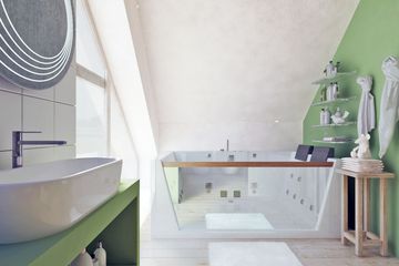  Projekt domu Sobota z garażem 1-st. [A1] (WRF2323) - projekt domu parterowego z poddaszem - Zdjęcie 11