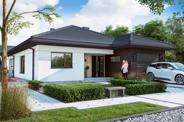  Projekt domu KA161 T (PKT1201) - projekt domu parterowego - Zdjęcie 2