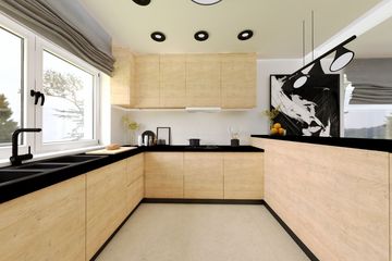 Projekt domu KA161 T - parterowy dom o powierzchni 93,44 m², dach wielospadowy - ujęcie 5