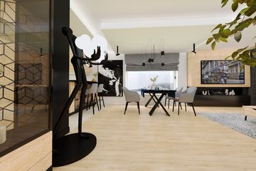 Projekt domu KA161 T - parterowy dom o powierzchni 93,44 m², dach wielospadowy - ujęcie 11