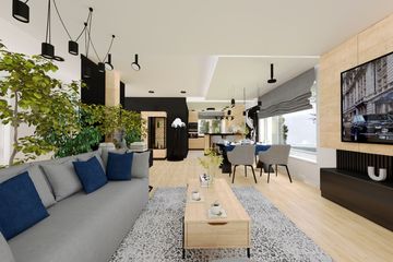 Projekt domu KA161 T - parterowy dom o powierzchni 93,44 m², dach wielospadowy - ujęcie 17