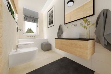 Projekt domu KA161 T - parterowy dom o powierzchni 93,44 m², dach wielospadowy - ujęcie 23