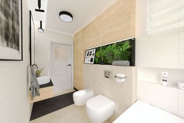 Projekt domu KA161 T - parterowy dom o powierzchni 93,44 m², dach wielospadowy - ujęcie 26