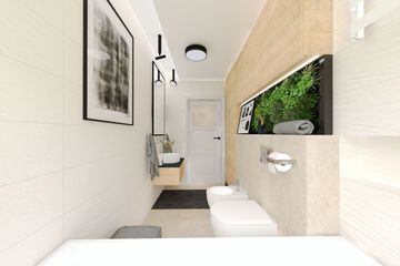 Projekt domu KA161 T - parterowy dom o powierzchni 93,44 m², dach wielospadowy - ujęcie 27