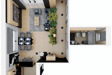 Projekt domu KA161 T - parterowy dom o powierzchni 93,44 m², dach wielospadowy - ujęcie 28