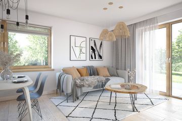  Projekt domu Rodzinek (WOF1157) - projekt domu parterowego z poddaszem - Zdjęcie 8