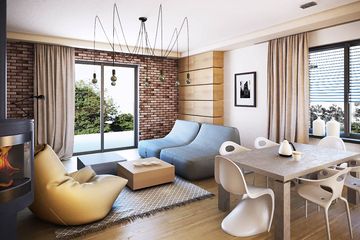  Projekt domu Fama (WRN1523) - projekt domu parterowego - Zdjęcie 3