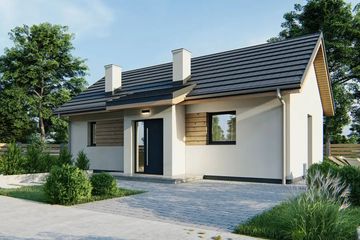  Projekt domu Rita 70 klasyk (WRD3037) - projekt domu parterowego - Zdjęcie 1