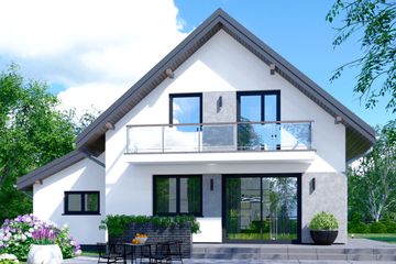  Projekt domu APS 227 w2 (LUA1536) - projekt domu parterowego z poddaszem - Zdjęcie 2