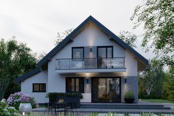  Projekt domu APS 227 w2 (LUA1536) - projekt domu parterowego z poddaszem - Zdjęcie 4