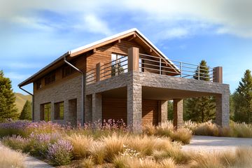  Projekt domu Tytus (BBI1001) - projekt domu parterowego z poddaszem - Zdjęcie 1