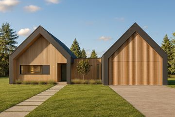  Projekt domu A-51 (PZB1072) - projekt domu parterowego - Zdjęcie 2