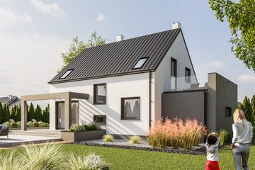  Projekt domu Sambor As (1762) (KRD2890) - projekt domu parterowego z poddaszem - Zdjęcie 2