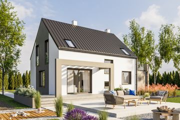  Projekt domu Sambor As (1762) (KRD2890) - projekt domu parterowego z poddaszem - Zdjęcie 3