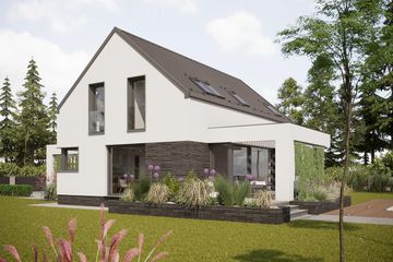  Projekt domu Elza (1753) (KRD2891) - projekt domu parterowego z poddaszem - Zdjęcie 3