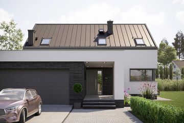  Projekt domu Elza (1753) (KRD2891) - projekt domu parterowego z poddaszem - Zdjęcie 6