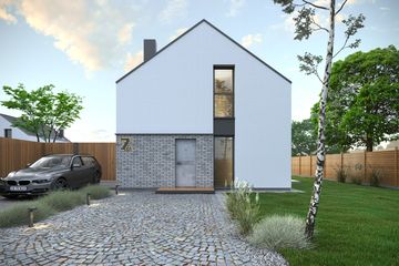  Projekt domu Kubuś (WOT1005) - projekt domu parterowego z poddaszem - Zdjęcie 3