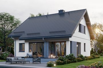  Projekt domu APS 206 wariant 2 (LUA1538) - projekt domu parterowego z poddaszem - Zdjęcie 5