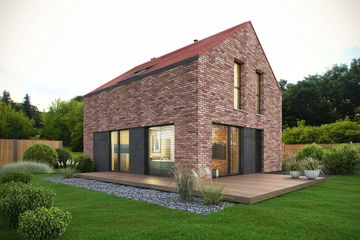  Projekt domu Domek Neo (WOT1006) - projekt domu parterowego z poddaszem - Zdjęcie 3