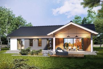  Projekt domu Tartufo 2 (WRN1526) - projekt domu parterowego - Zdjęcie 2